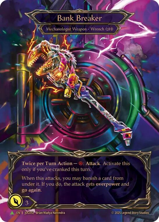 Construct Bank Breaker [JDG052] (Promo)  Cold Foil | Gamers Paradise