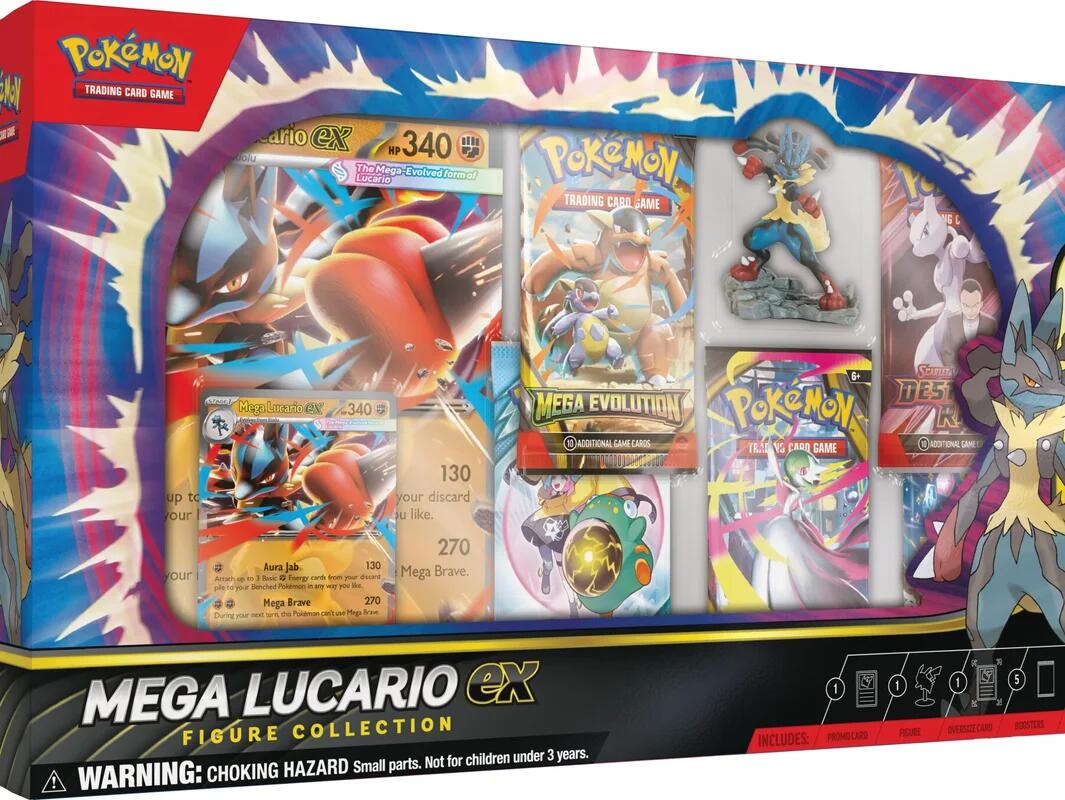 Mega Lucario ex Premium Figure Collection | Gamers Paradise