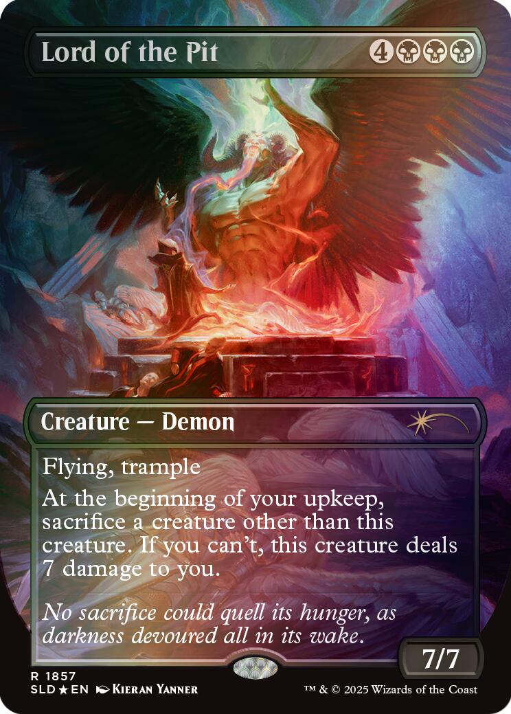 Lord of the Pit (Rainbow Foil) [Secret Lair Drop Series] | Gamers Paradise