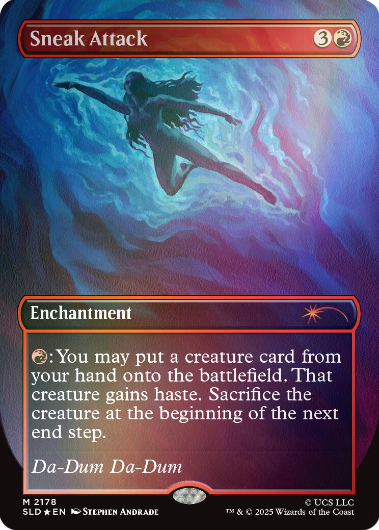 Sneak Attack (Rainbow Foil) [Secret Lair Drop Series] | Gamers Paradise