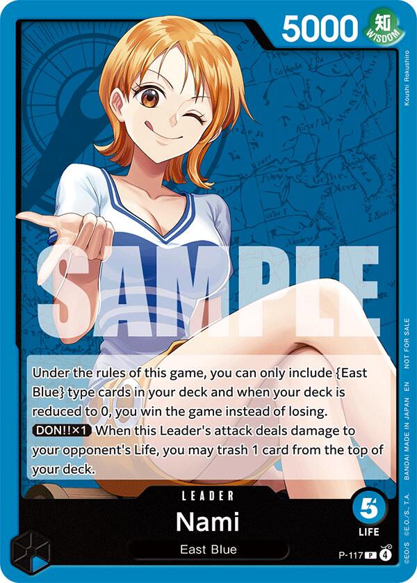 Nami (P-117) [One Piece Promotion Cards] | Gamers Paradise