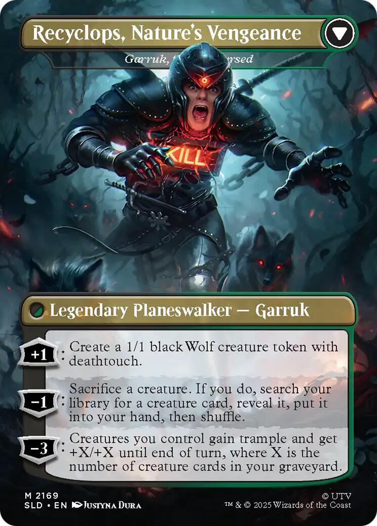 Recyclops, Eco-friendly - Garruk Relentless [Secret Lair Drop Series] | Gamers Paradise