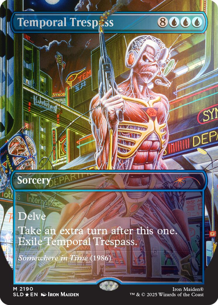 Temporal Trespass (Rainbow Foil) [Secret Lair Drop Series] | Gamers Paradise