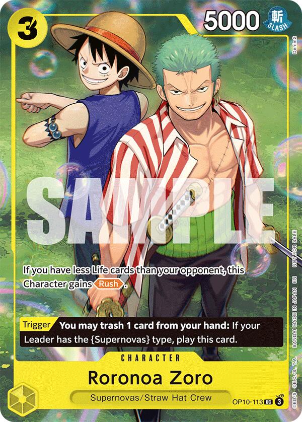 Roronoa Zoro (Learn Together Deck Set - Set Sail Event) [One Piece Promotion Cards] | Gamers Paradise