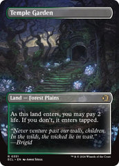 Temple Garden (Borderless) [Lorwyn Eclipsed] | Gamers Paradise
