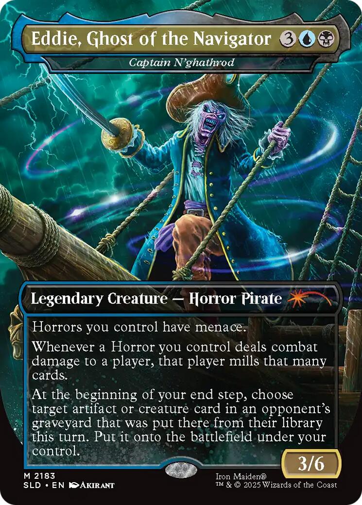 Eddie, Ghost of the Navigator - Captain N'ghathrod [Secret Lair Drop Series] | Gamers Paradise