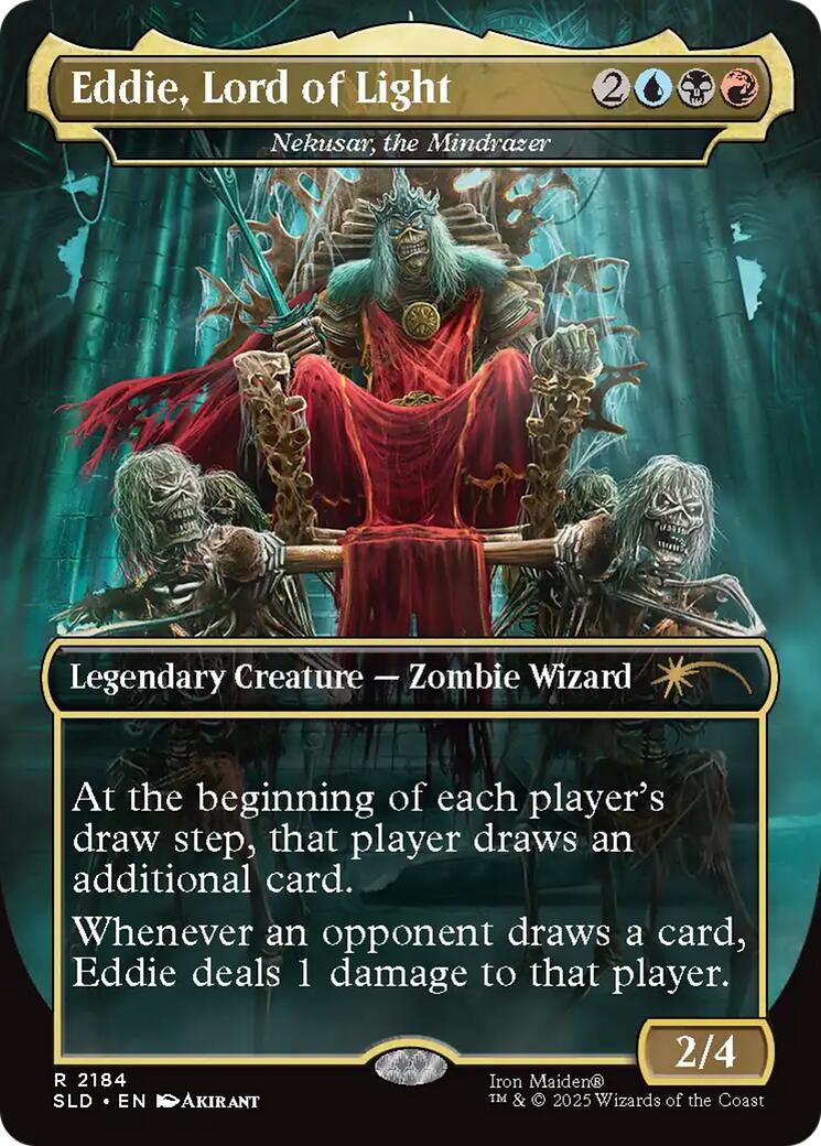 Eddie, Lord of Light - Nekusar, the Mindrazer [Secret Lair Drop Series] | Gamers Paradise