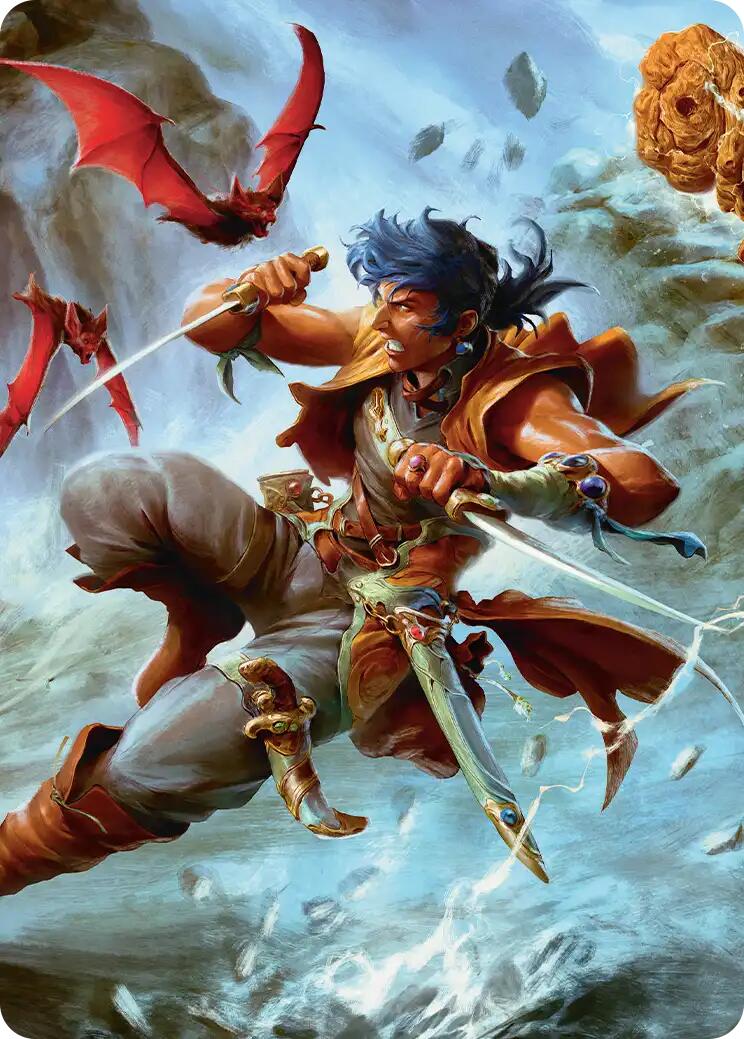 The Destined Thief Scene Art Card [FINAL FANTASY Art Series] | Gamers Paradise