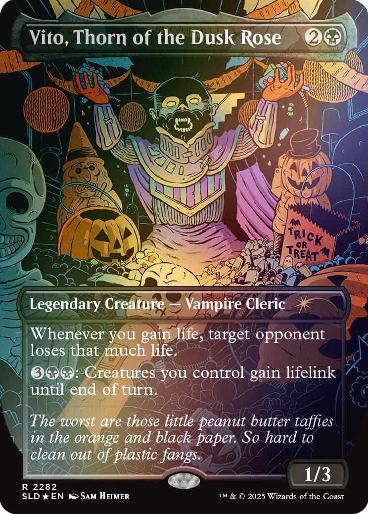Vito, Thorn of the Dusk Rose (Rainbow Foil) [Secret Lair Drop Series] | Gamers Paradise