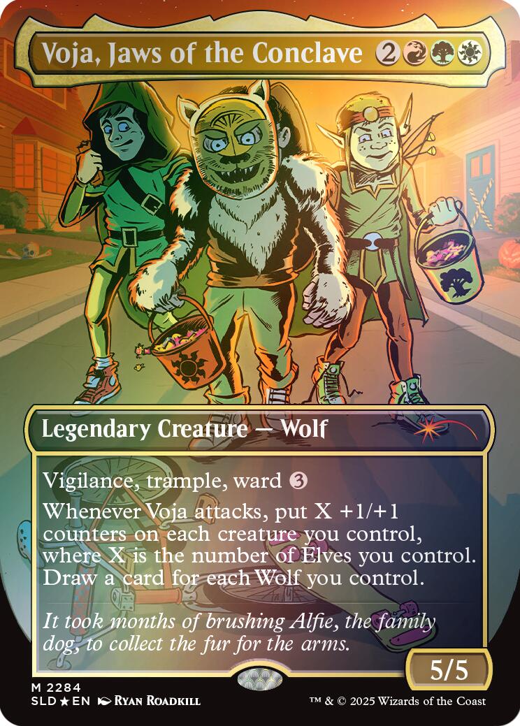 Voja, Jaws of the Conclave (Rainbow Foil) [Secret Lair Drop Series] | Gamers Paradise