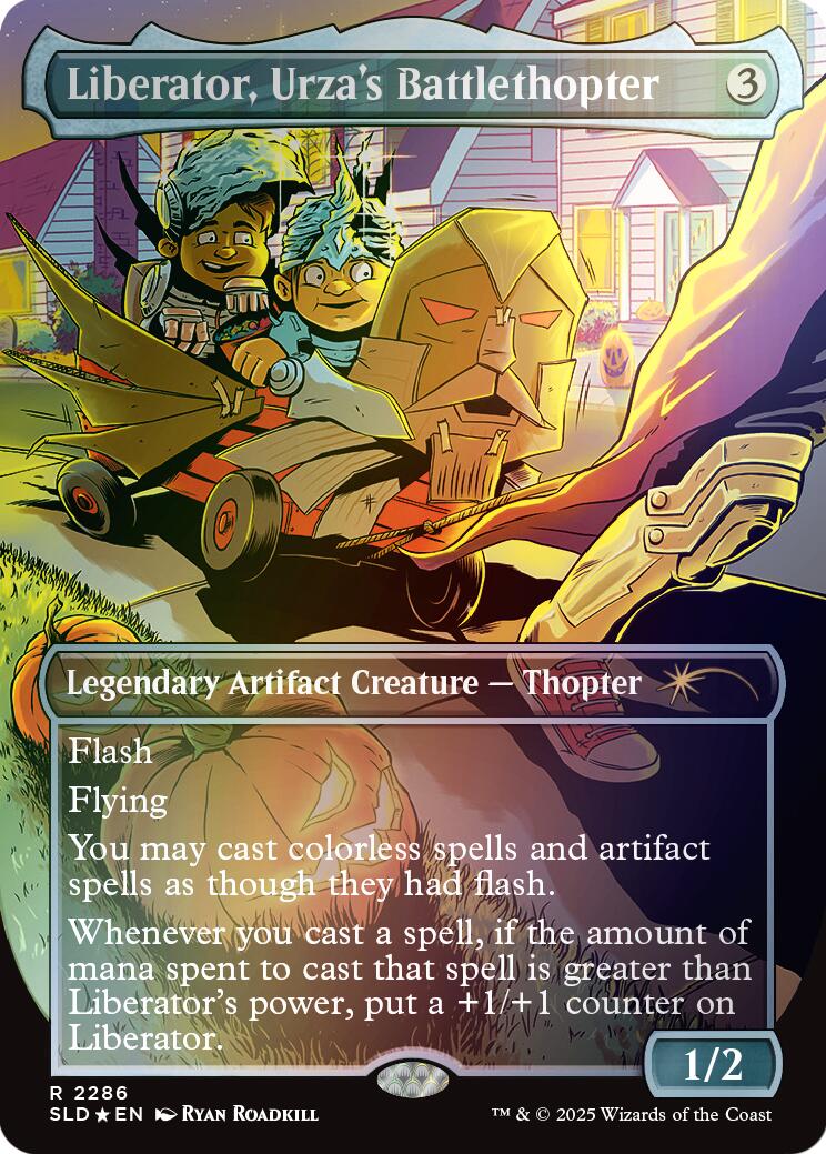 Liberator, Urza's Battlethopter (Rainbow Foil) [Secret Lair Drop Series] | Gamers Paradise