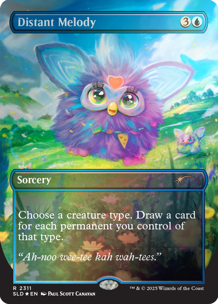 Distant Melody (2311) (Rainbow Foil) [Secret Lair Drop Series] | Gamers Paradise