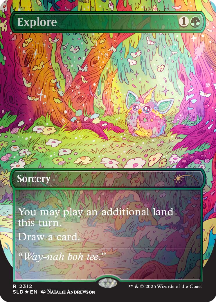 Explore (2312) (Rainbow Foil) [Secret Lair Drop Series] | Gamers Paradise