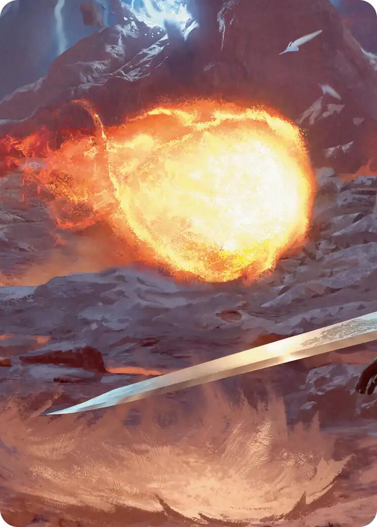 Duelist's Flame Scene Art Card [FINAL FANTASY Art Series] | Gamers Paradise