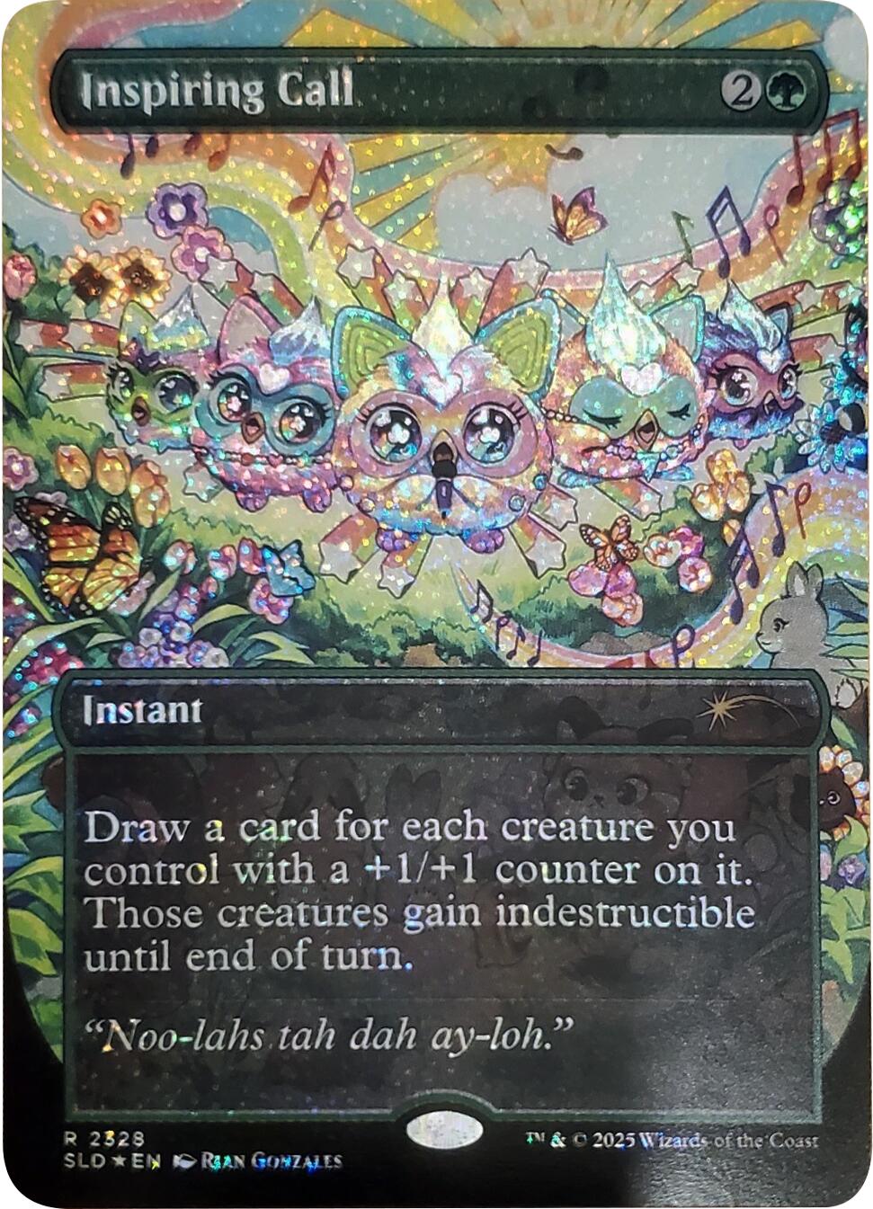 Inspiring Call (Confetti Foil) [Secret Lair Drop Series] | Gamers Paradise
