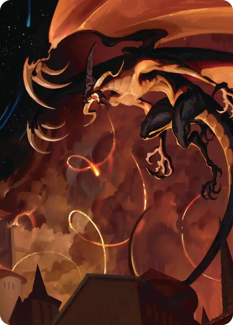 Mega Flare Scene Art Card [FINAL FANTASY Art Series] | Gamers Paradise