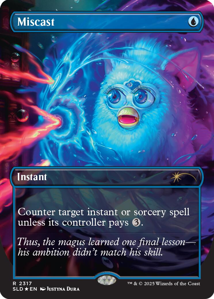 Miscast (Rainbow Foil) [Secret Lair Drop Series] | Gamers Paradise