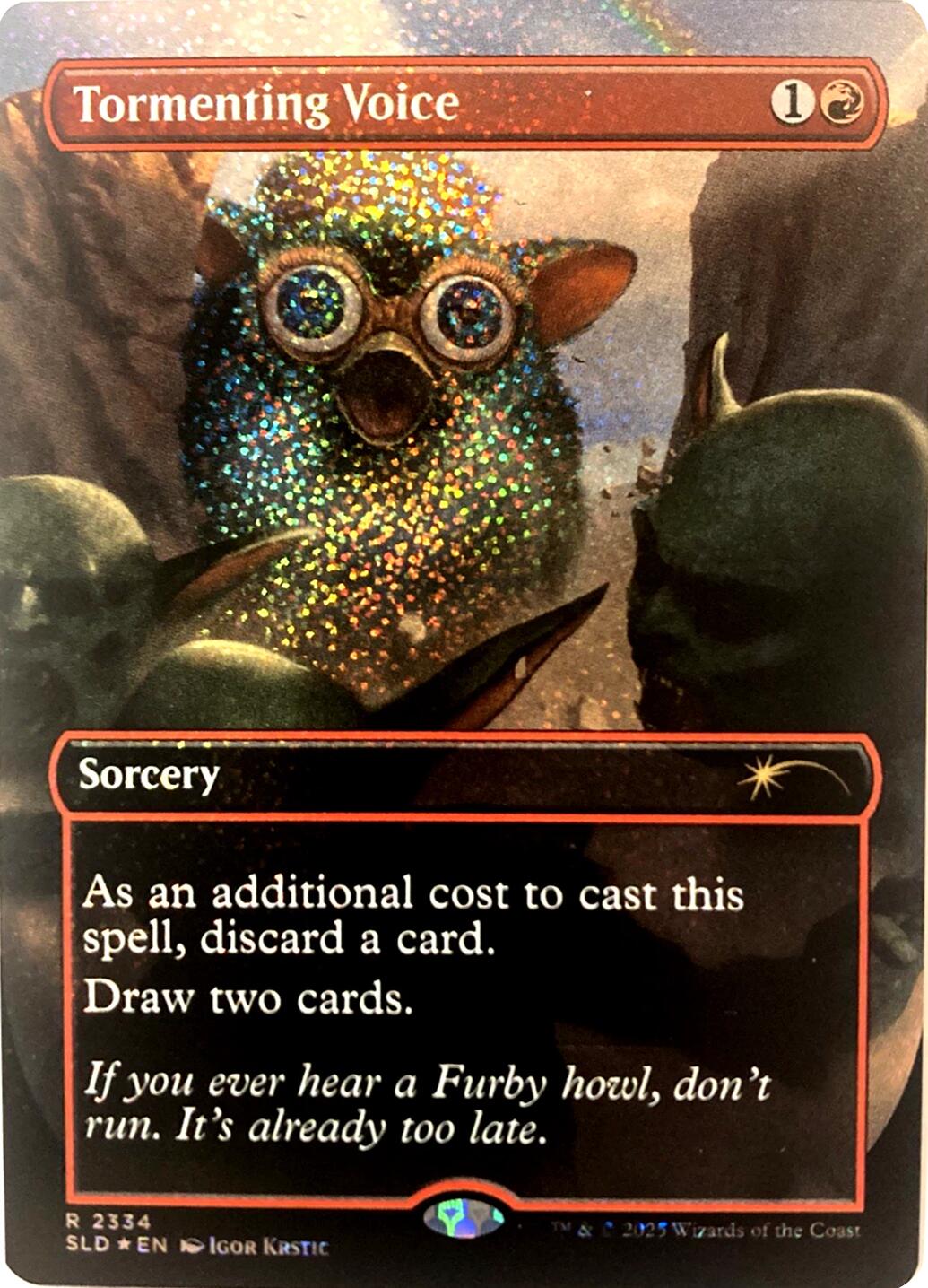 Tormenting Voice (Confetti Foil) [Secret Lair Drop Series] | Gamers Paradise