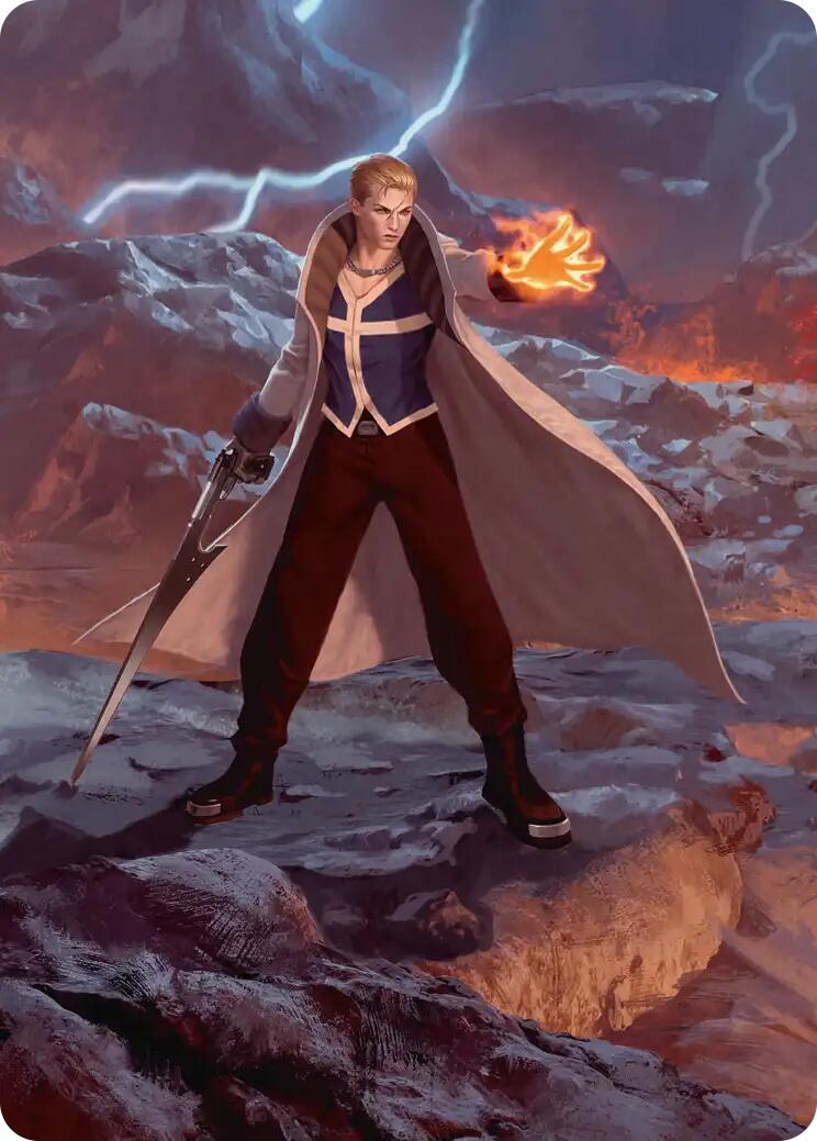 Seifer, Balamb Rival Scene Art Card [FINAL FANTASY Art Series] | Gamers Paradise