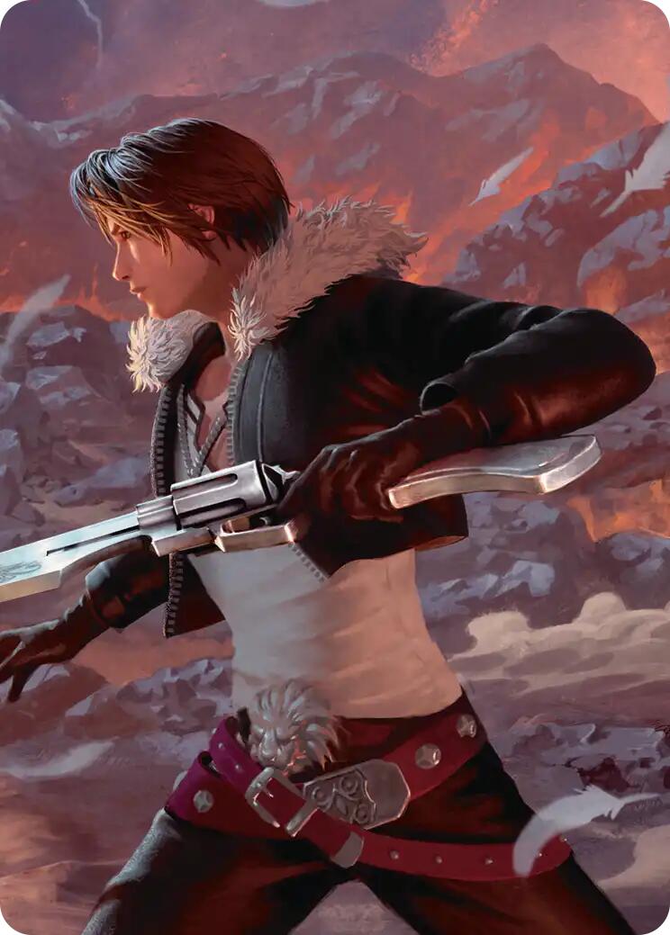Squall, Gunblade Duelist Scene Art Card [FINAL FANTASY Art Series] | Gamers Paradise