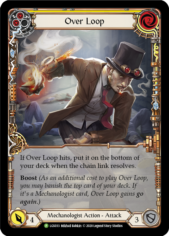 Over Loop (Yellow) [LGS033] (Promo) | Gamers Paradise