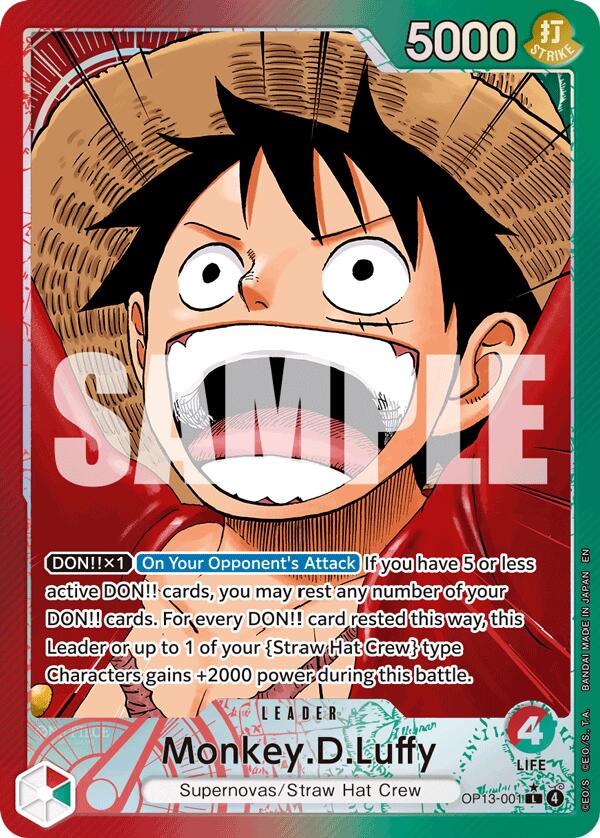 Monkey.D.Luffy (Alternate Art) [Carrying On His Will] | Gamers Paradise