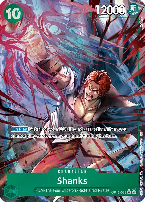 Shanks (Alternate Art) [Carrying On His Will] | Gamers Paradise