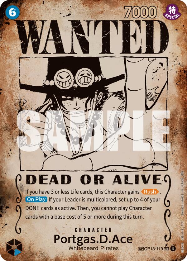 Portgas.D.Ace (Wanted Poster) [Carrying On His Will] | Gamers Paradise