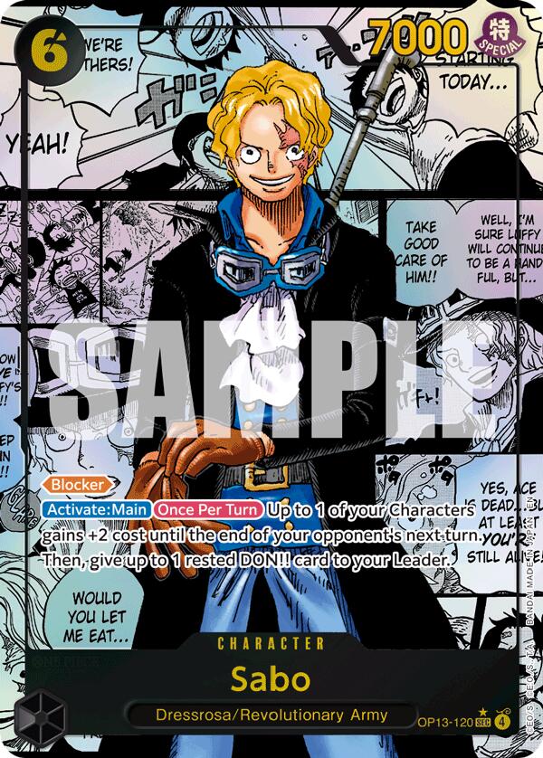 Sabo (Super Alternate Art) [Carrying On His Will] | Gamers Paradise