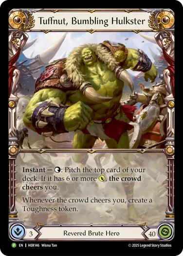 Tuffnut, Bumbling Hulkster [HER146] (Promo)  Rainbow Foil | Gamers Paradise