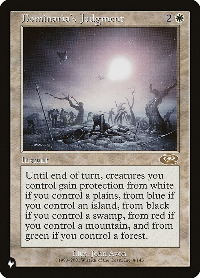Dominaria's Judgment [The List] | Gamers Paradise