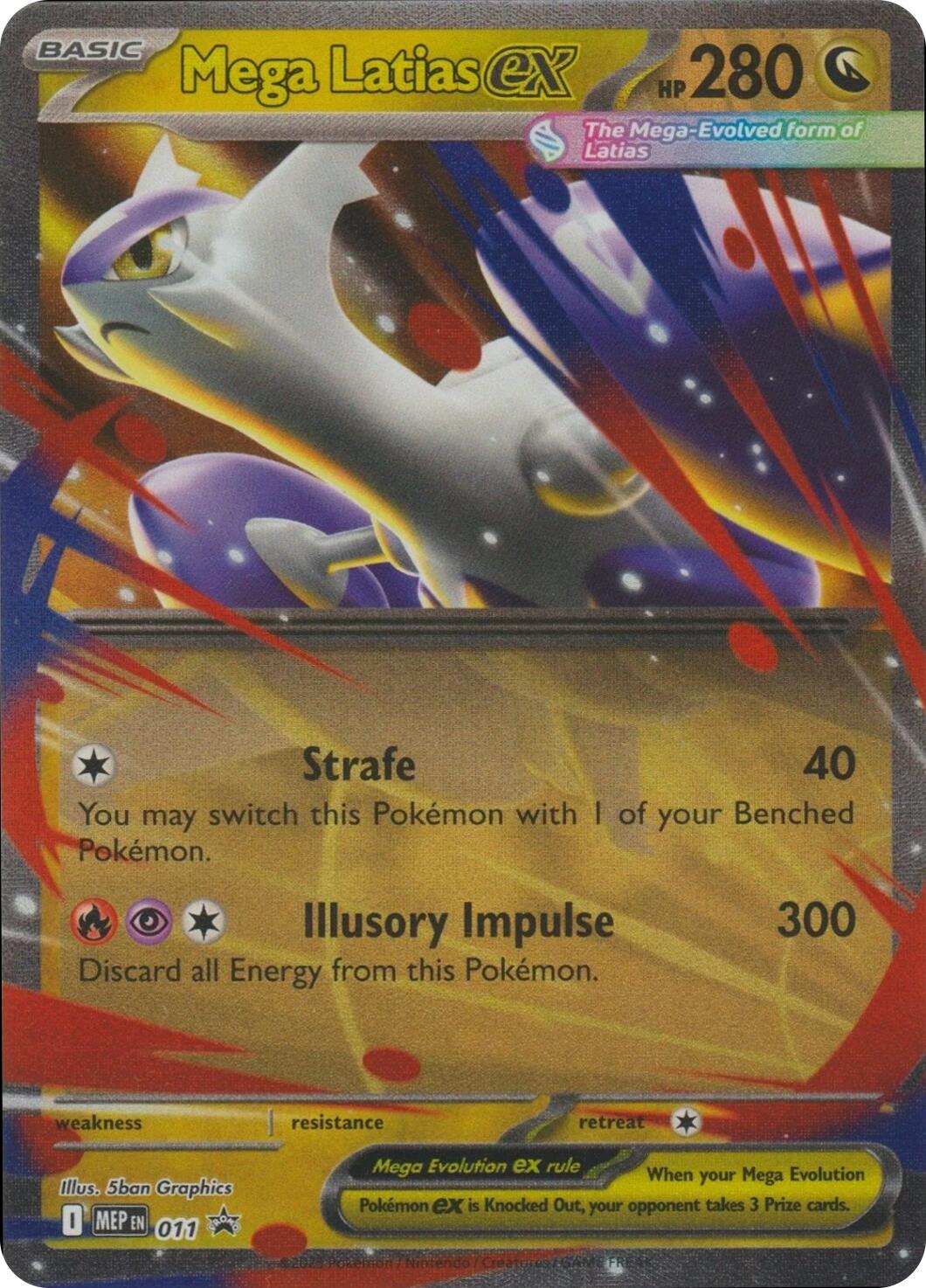 Mega Latias ex (011) [Mega Evolutions Promo] | Gamers Paradise