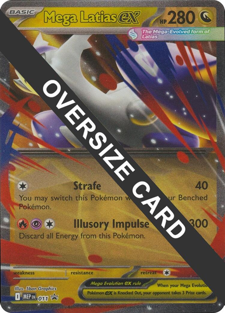 Mega Latias ex (011) (Jumbo Card) [Mega Evolutions Promo] | Gamers Paradise