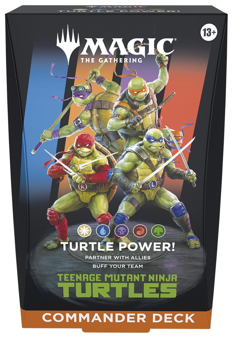 Teenage Mutant Ninja Turtles - Commander Deck (Turtle Power!) | Gamers Paradise