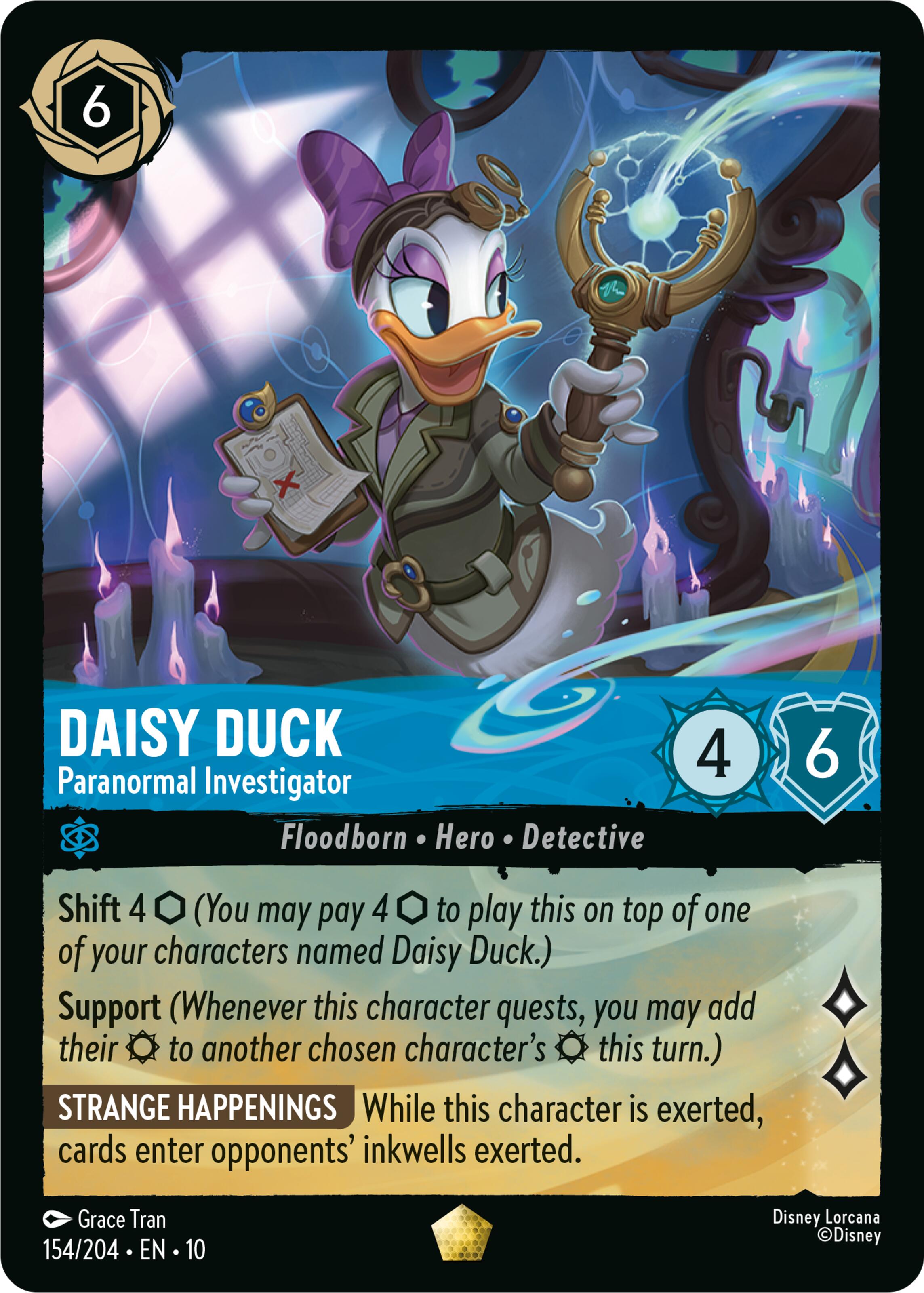 Daisy Duck - Paranormal Investigator (154/204) [Whispers in the Well] | Gamers Paradise