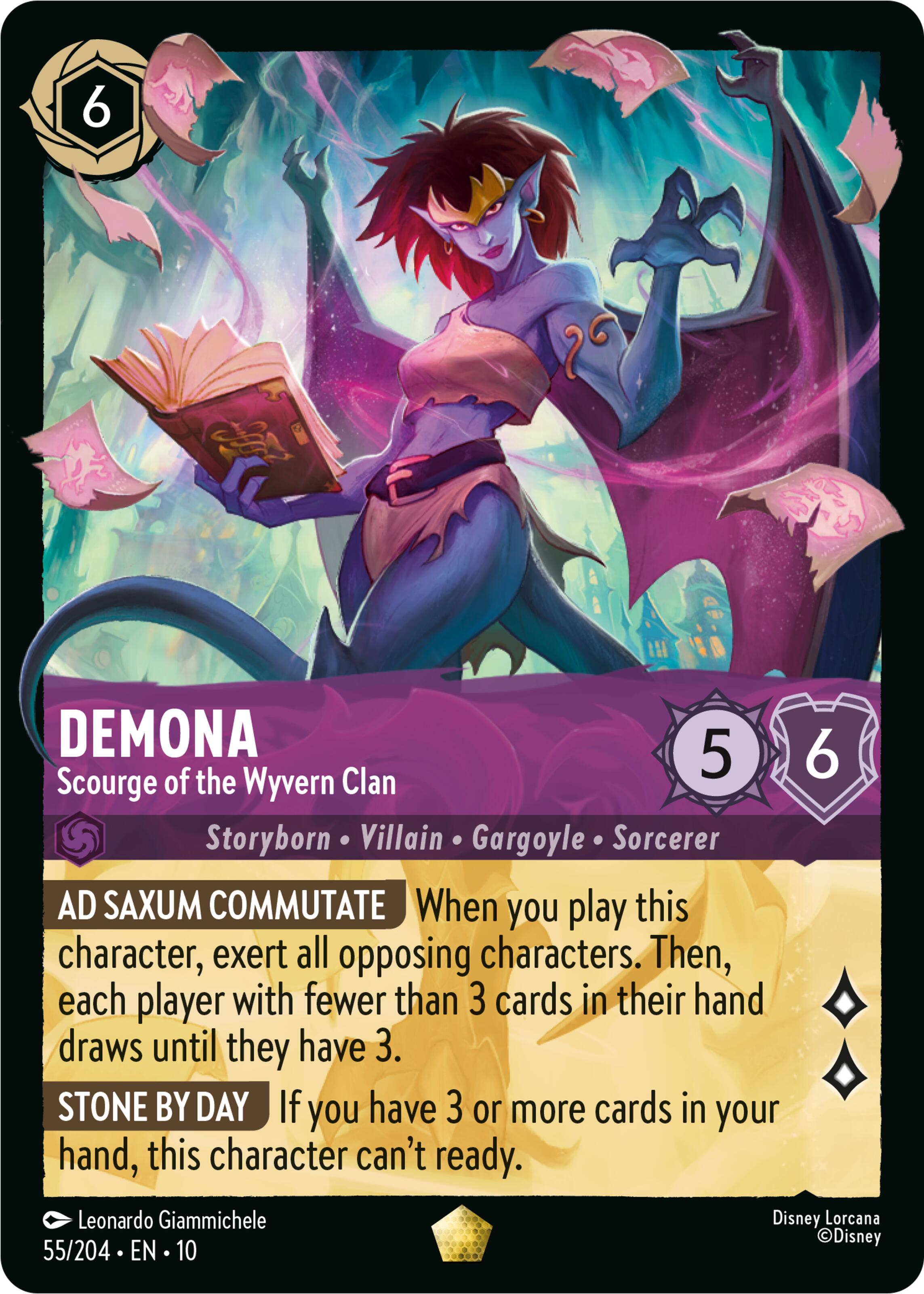 Demona - Scourge of the Wyvern Clan (55/204) [Whispers in the Well] | Gamers Paradise