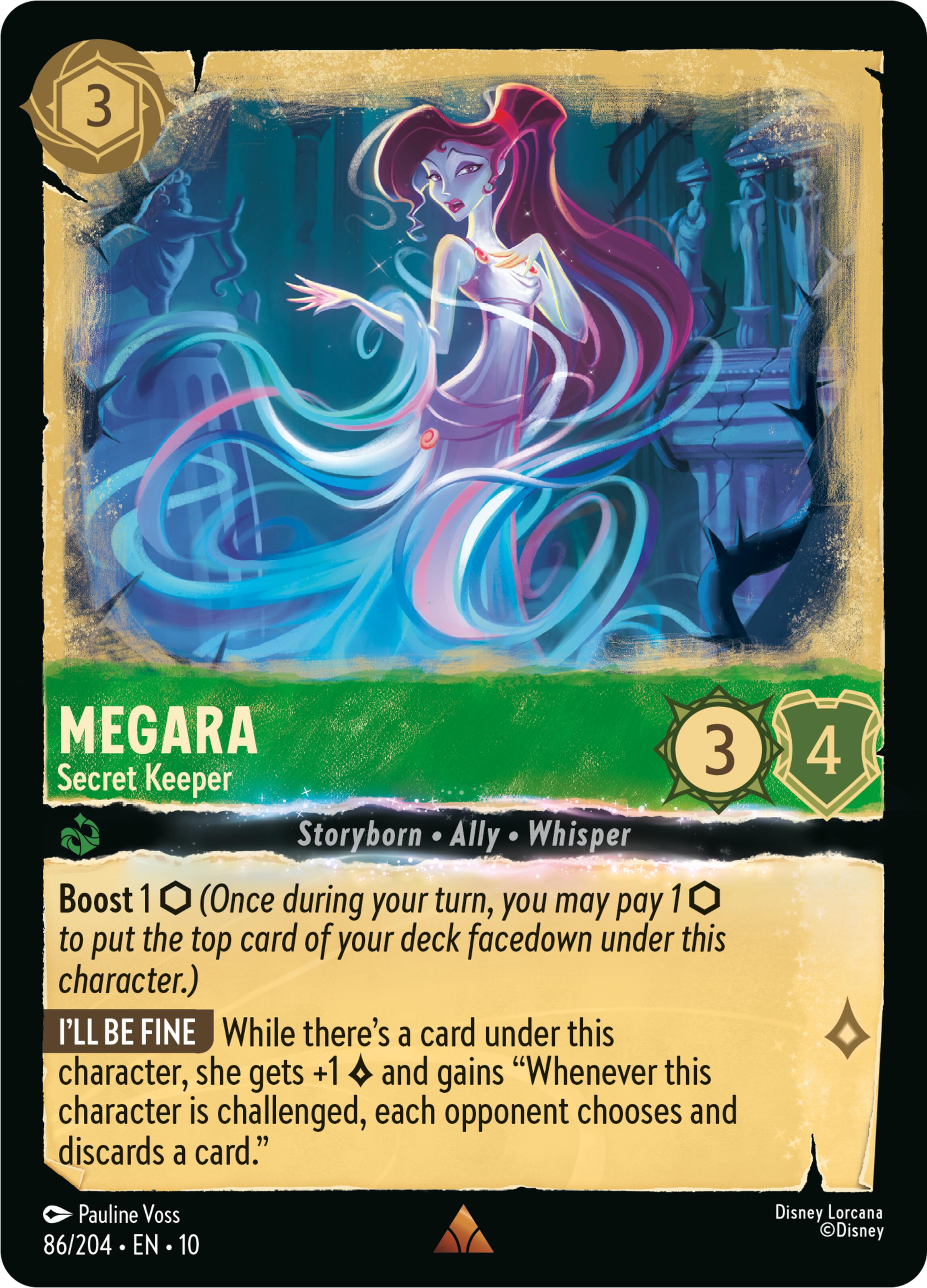 Megara - Secret Keeper (86/204) [Whispers in the Well] | Gamers Paradise
