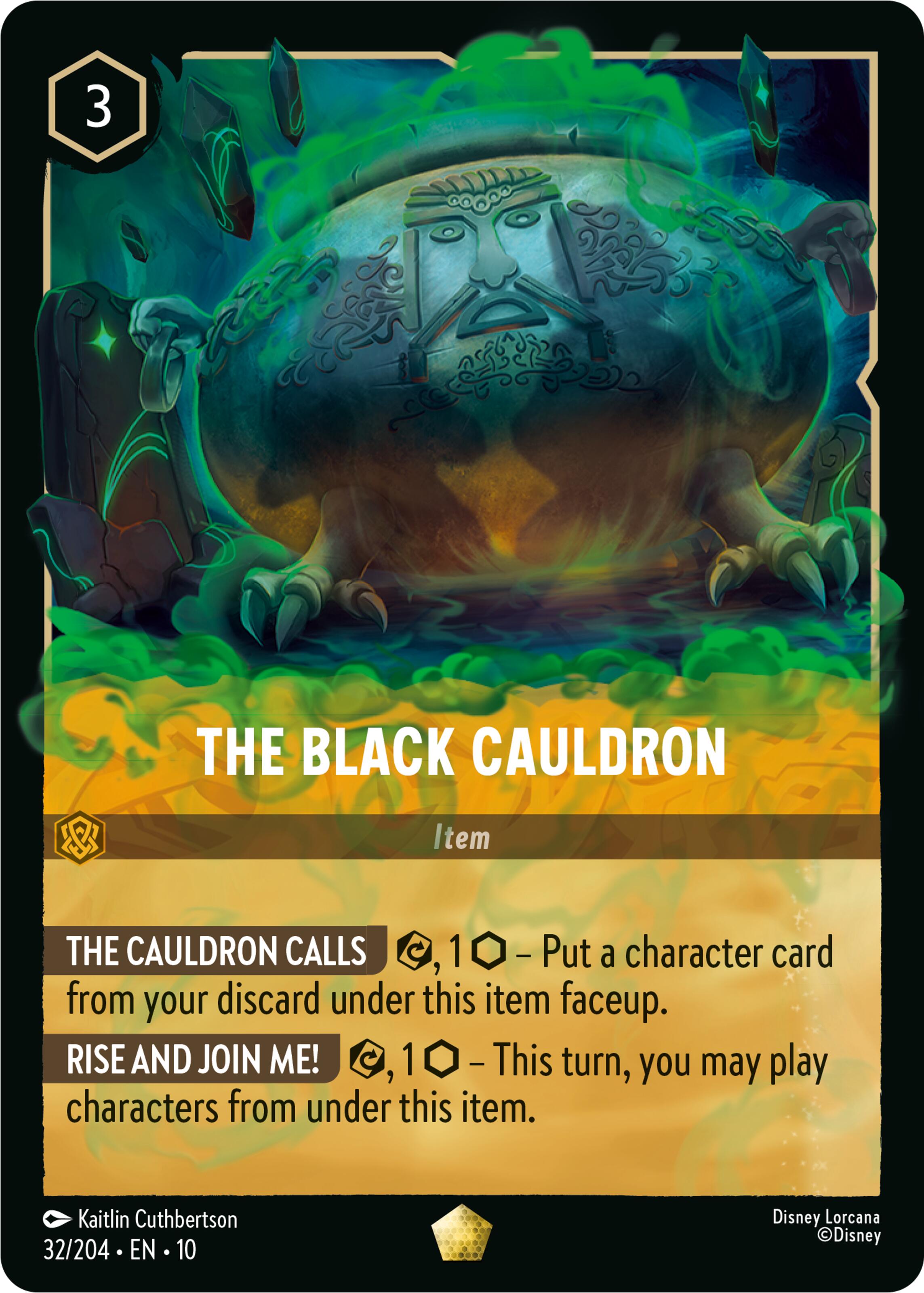 The Black Cauldron (32/204) [Whispers in the Well] | Gamers Paradise
