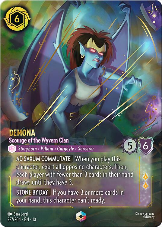 Demona - Scourge of the Wyvern Clan (Enchanted) (227/204) [Whispers in the Well] | Gamers Paradise