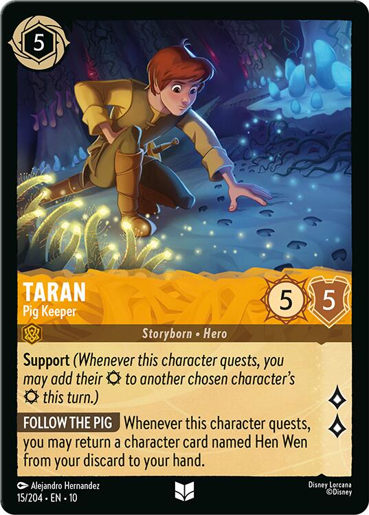Taran - Pig Keeper (15/204) [Whispers in the Well] | Gamers Paradise