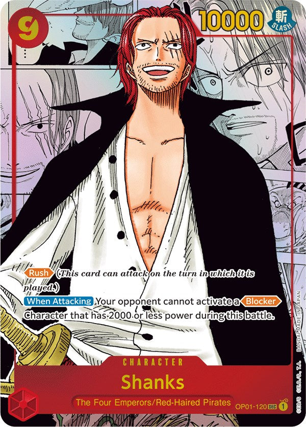 Shanks (Parallel) (Alternate Art) [Romance Dawn] | Gamers Paradise