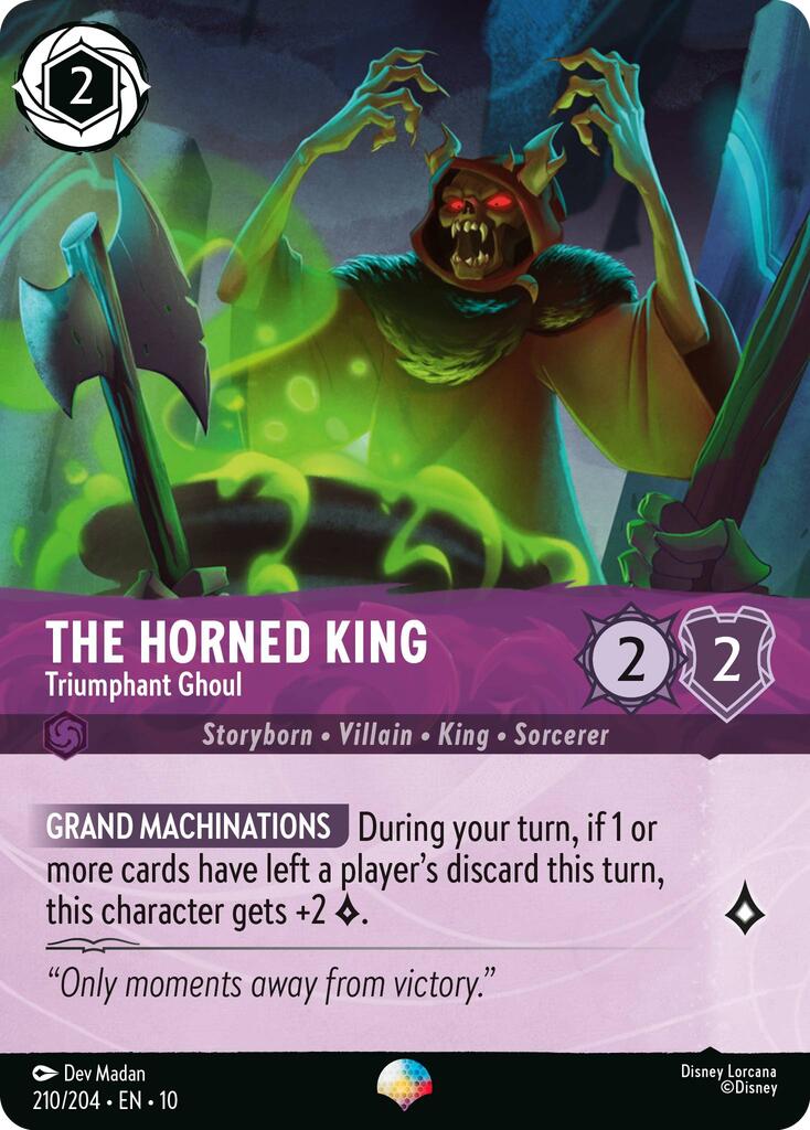 The Horned King - Triumphant Ghoul (Epic) (210/204) [Whispers in the Well] | Gamers Paradise