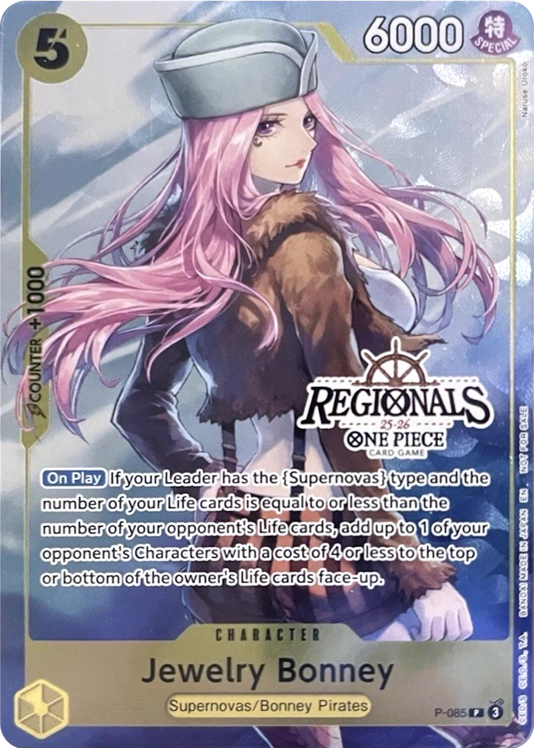Jewelry Bonney (CS 25-26 Regionals Textured Chase Promo) [One Piece Promotion Cards] | Gamers Paradise