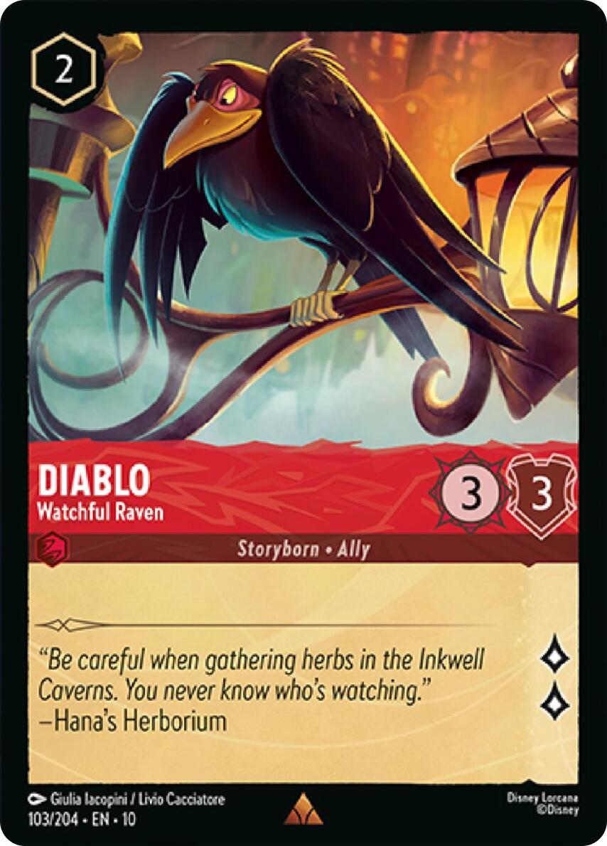 Diablo - Watchful Raven (103/204) [Whispers in the Well] | Gamers Paradise