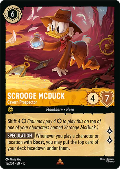 Scrooge McDuck - Cavern Prospector (18/204) [Whispers in the Well] | Gamers Paradise