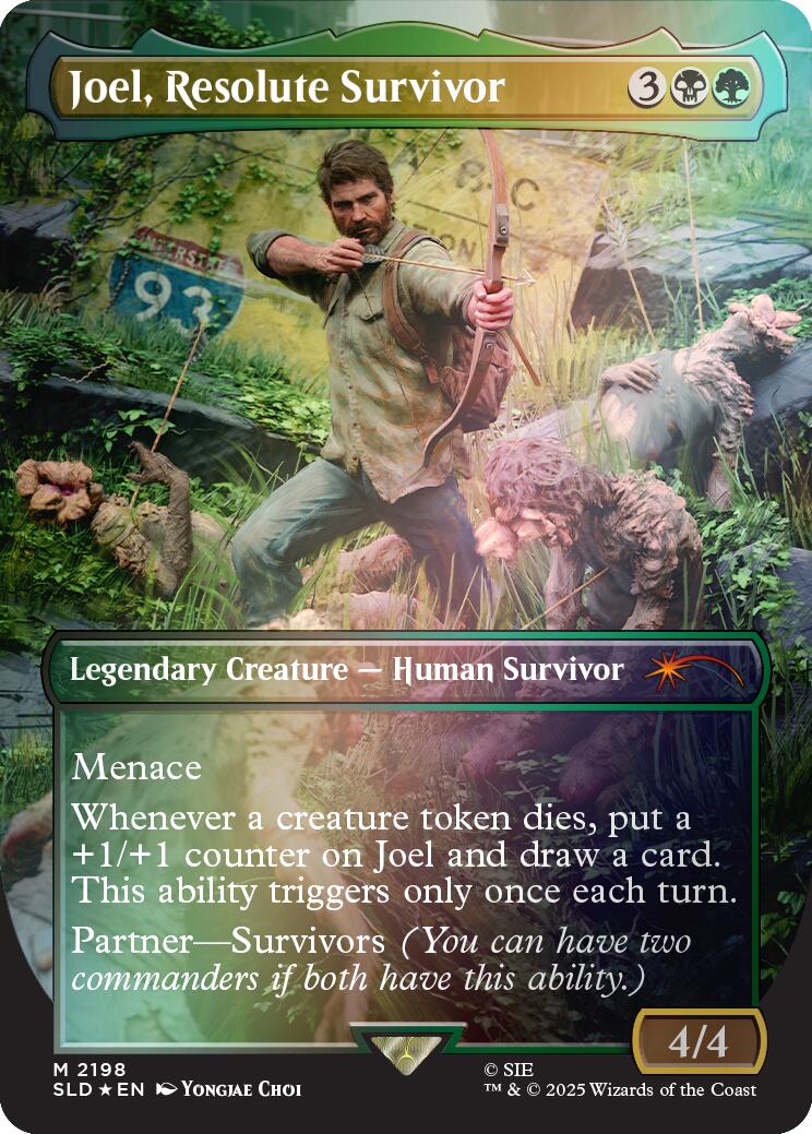 Joel, Resolute Survivor (Rainbow Foil) [Secret Lair Drop Series] | Gamers Paradise