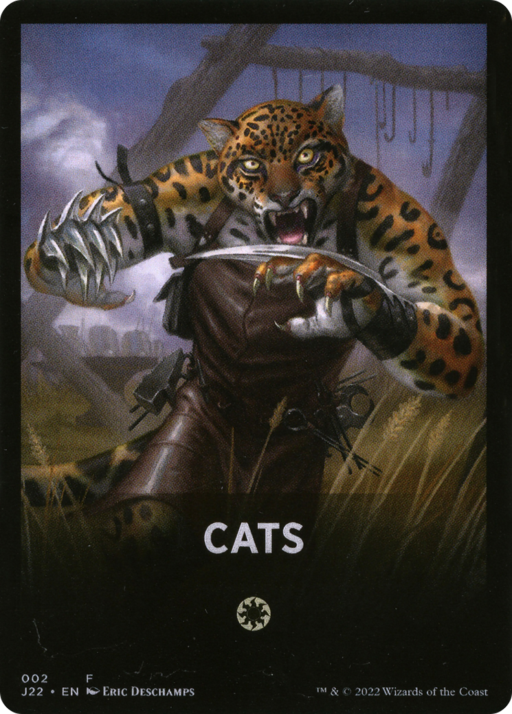 Cats Theme Card [Jumpstart 2022 Front Cards] | Gamers Paradise