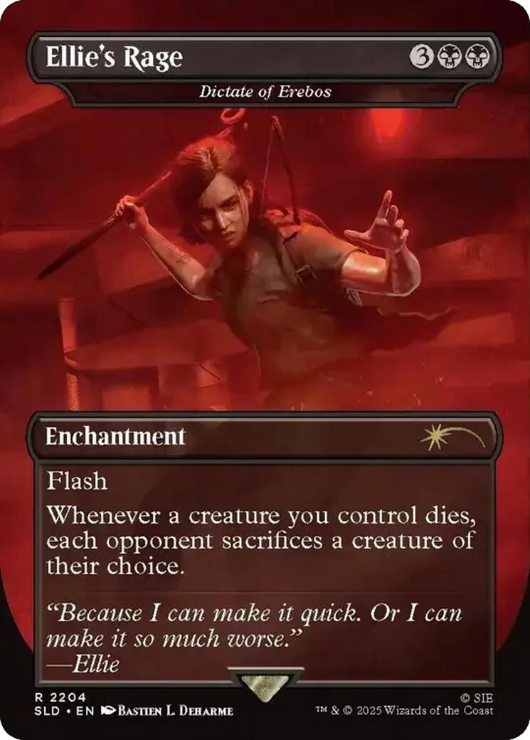 Ellie's Rage - Dictate of Erebos [Secret Lair Drop Series] | Gamers Paradise