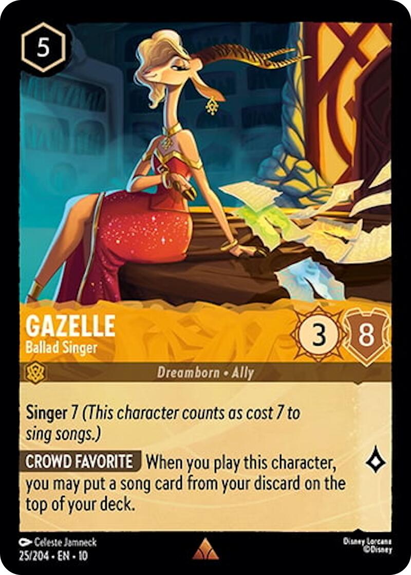 Gazelle - Ballad Singer (25/204) [Whispers in the Well] | Gamers Paradise