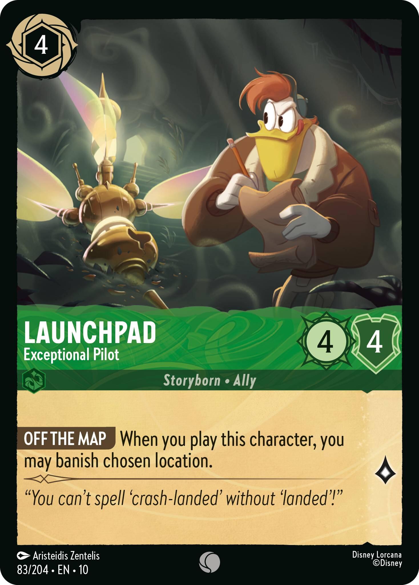 Launchpad - Exceptional Pilot (83/204) [Whispers in the Well] | Gamers Paradise